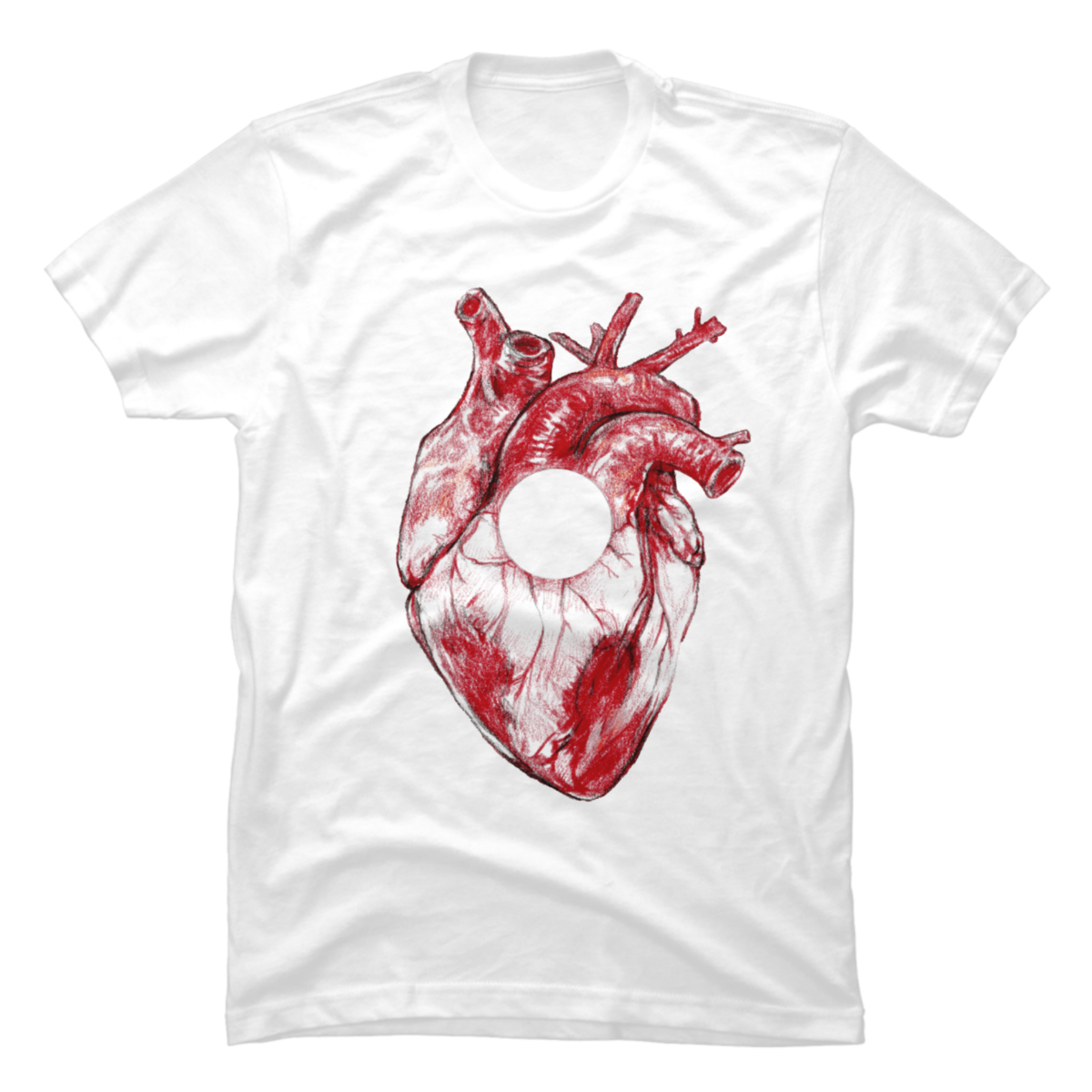 human heart shirt